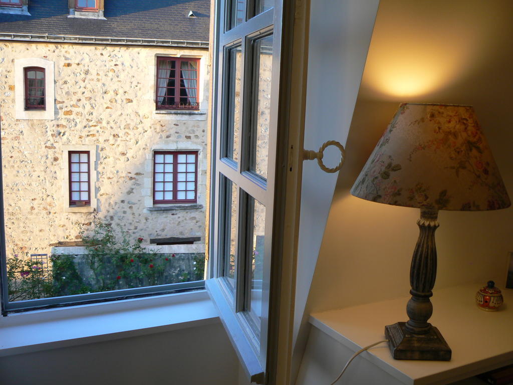 Petite Maison Romantique Au Calme, Coeur Historique Plantagenet, Vue Ville Le Mans Rum bild
